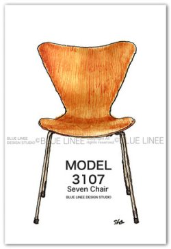 画像1: Seven Chair beech natural 