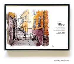 画像1: ポスターA4：Nice