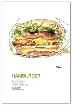 画像1: BURGER A 