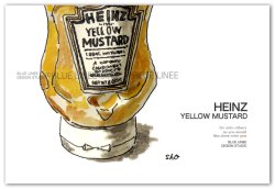 画像1: HEINZ YELLOW MUSTARD 