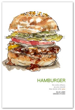 画像1: HAMBURGER b 