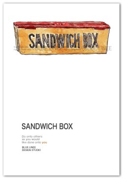 画像1: SANDWICH BOX:B 