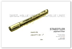 画像1: STAEDTLER pigment liner 