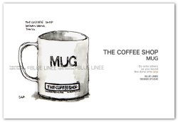 画像1: Mug B ４枚セット 