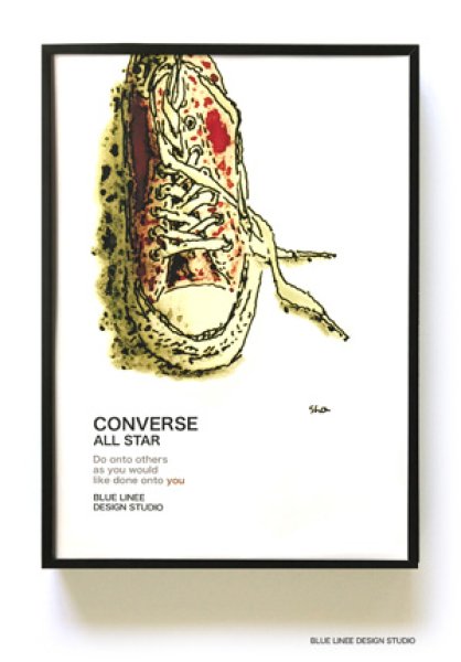 画像1: ポスターA4：CONVERSE ALL STAR  (1)