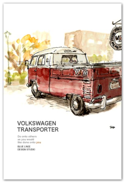 画像1: VOLKSWAGEN TRANSPORTER VAN b  (1)