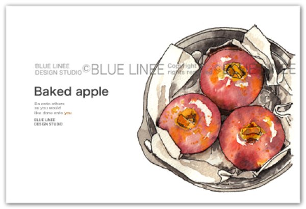 画像1: Baked apple  (1)