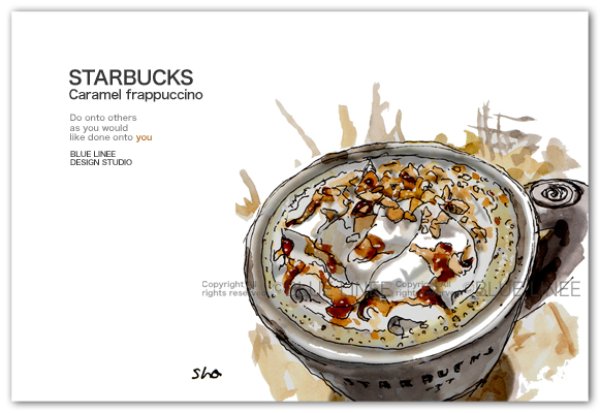 画像1: Caramel Frappuccino  (1)