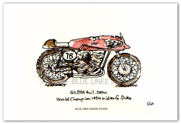 画像1: GILERA4cil.500cc (1)