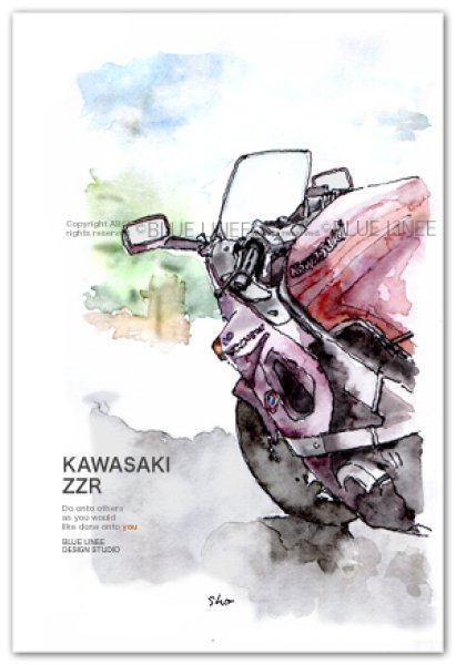 画像1: Kawasaki ZZR (1)