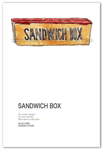 画像1: SANDWICH BOX:B  (1)