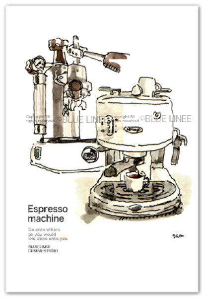 画像1: Espresso  machine b  (1)