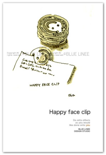 画像1: HAPPY FACE CLIP  (1)