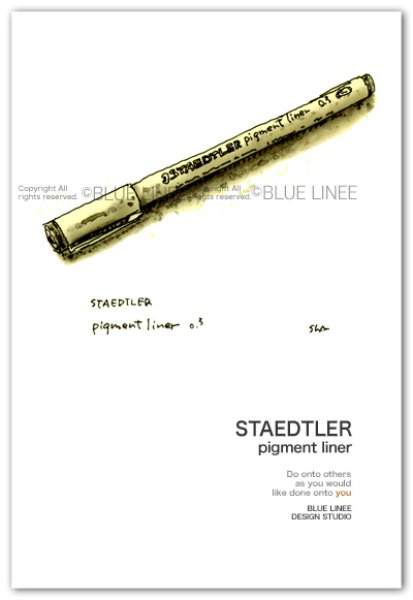 画像1: STAEDTLER pigment liner  (1)